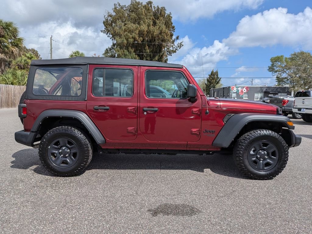 Used 2021 Jeep Wrangler Unlimited Sport image 7