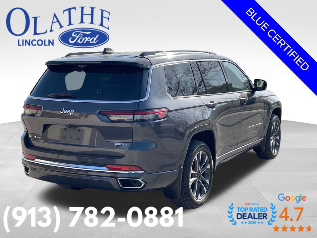 Used 2021 Jeep Grand Cherokee L Overland w/ Advanced Protech Group III image 3