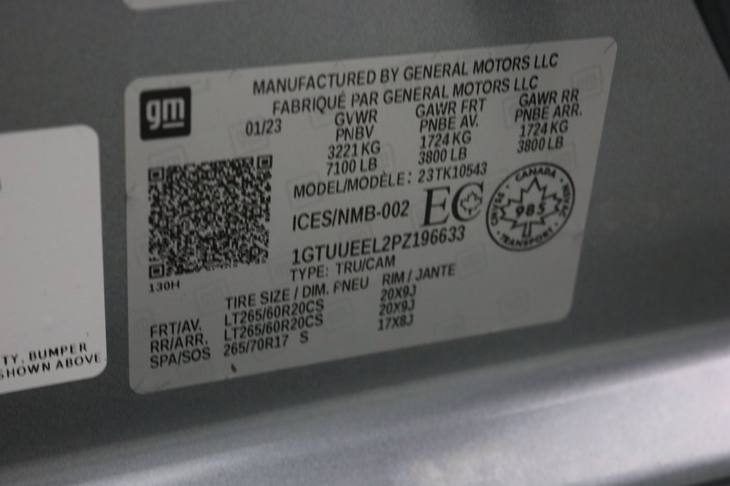 Used 2023 GMC Sierra 1500 AT4 w/ Technology Package image 28