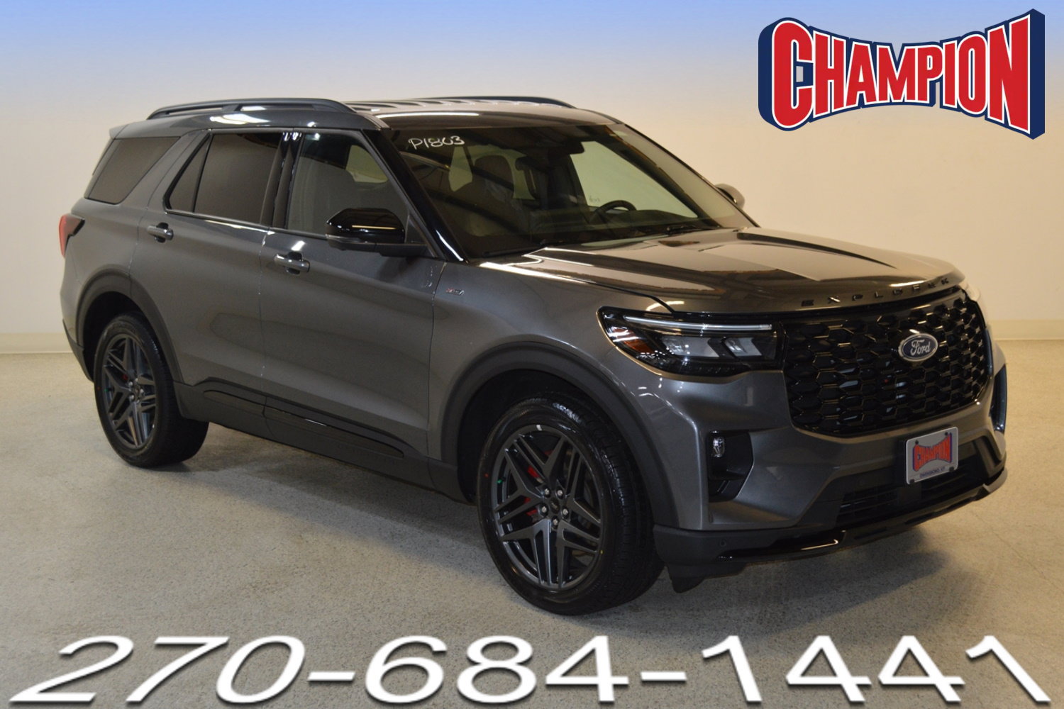 Certified 2025 Ford Explorer ST-Line w/ ST-Line Street Pack AWD/4WD image 1