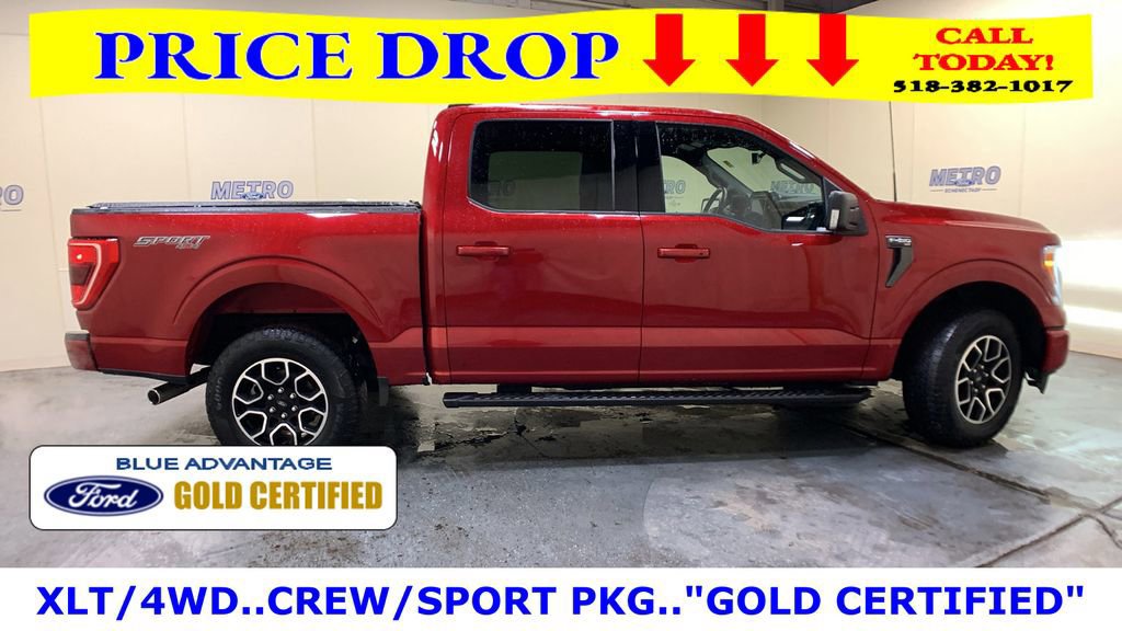 Certified 2022 Ford F150 XLT w/ Equipment Group 302A High image 8