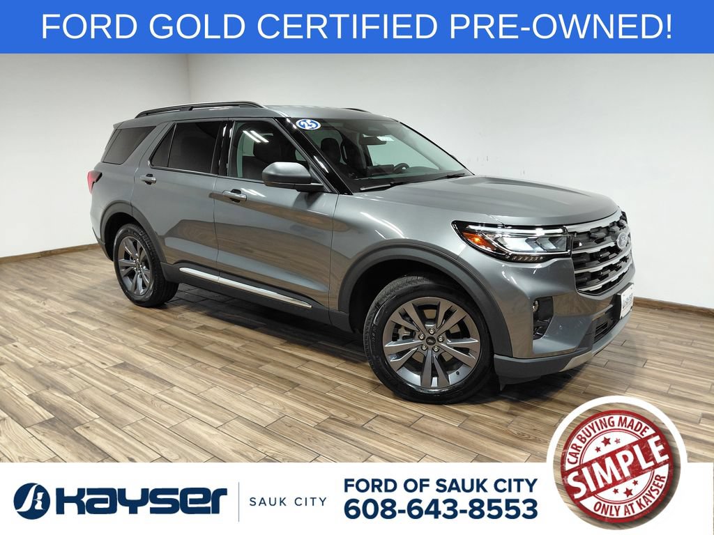 Certified 2025 Ford Explorer Active w/ Active Comfort Package