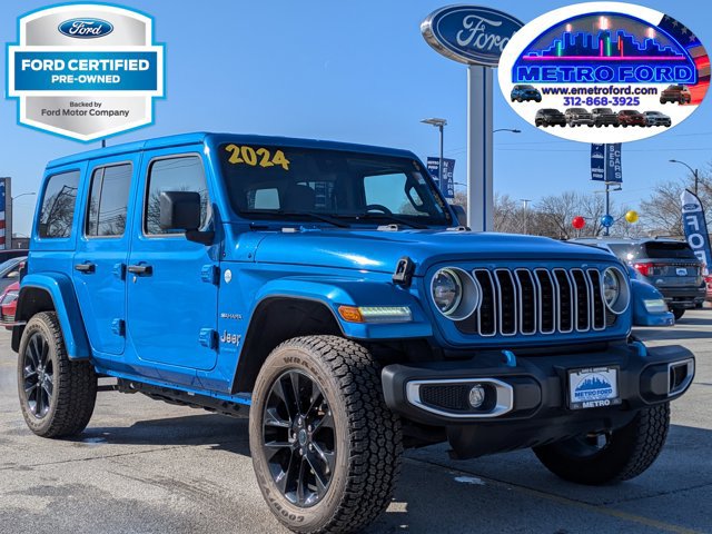 Used 2024 Jeep Wrangler Unlimited Sahara AWD/4WD image 1