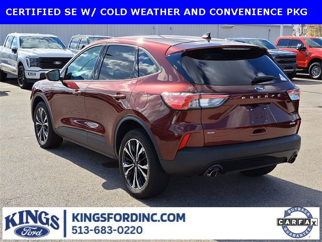 Certified 2021 Ford Escape SE w/ SE Sport Appearance Package image 3