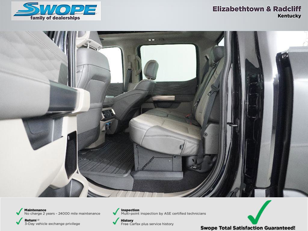Certified 2025 Ford F150 Platinum w/ Equipment Group 703A Plus image 14