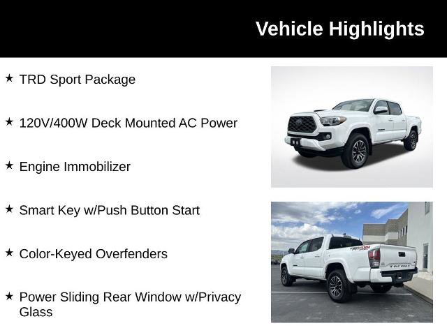 Used 2020 Toyota Tacoma TRD Sport w/ Technology Package AWD/4WD image 7