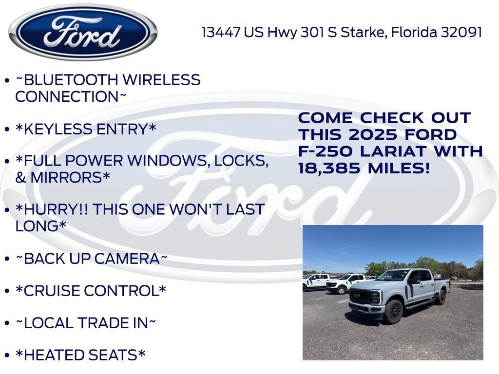 Certified 2025 Ford F250 Lariat w/ Lariat Ultimate Package image 10
