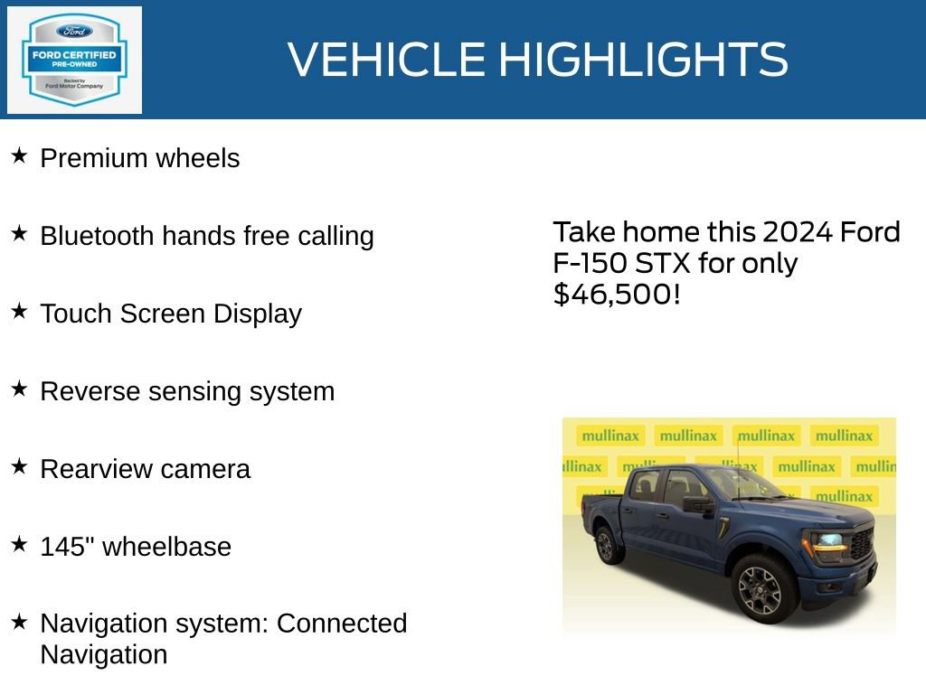 Certified 2024 Ford F150 STX image 24