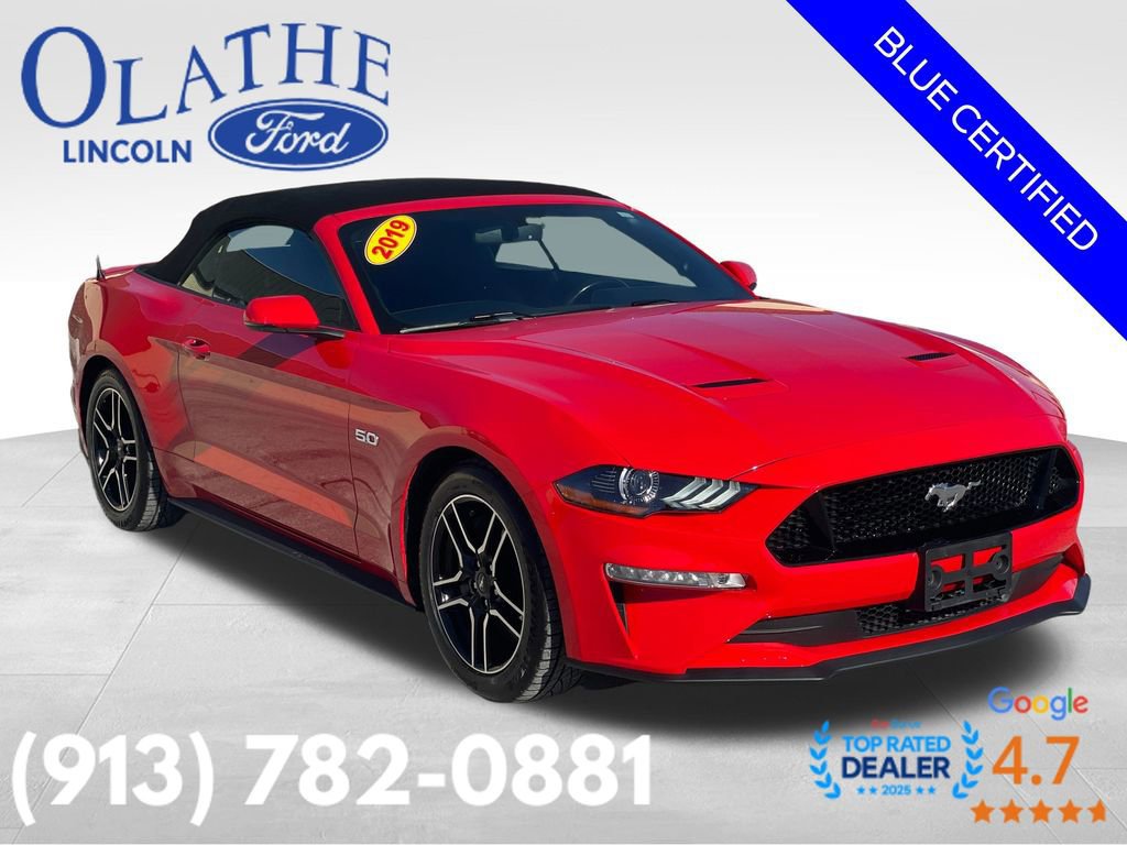 Certified 2019 Ford Mustang GT Premium w/ Equipment Group 401A image 1