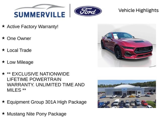 Certified 2025 Ford Mustang GT RWD image 2