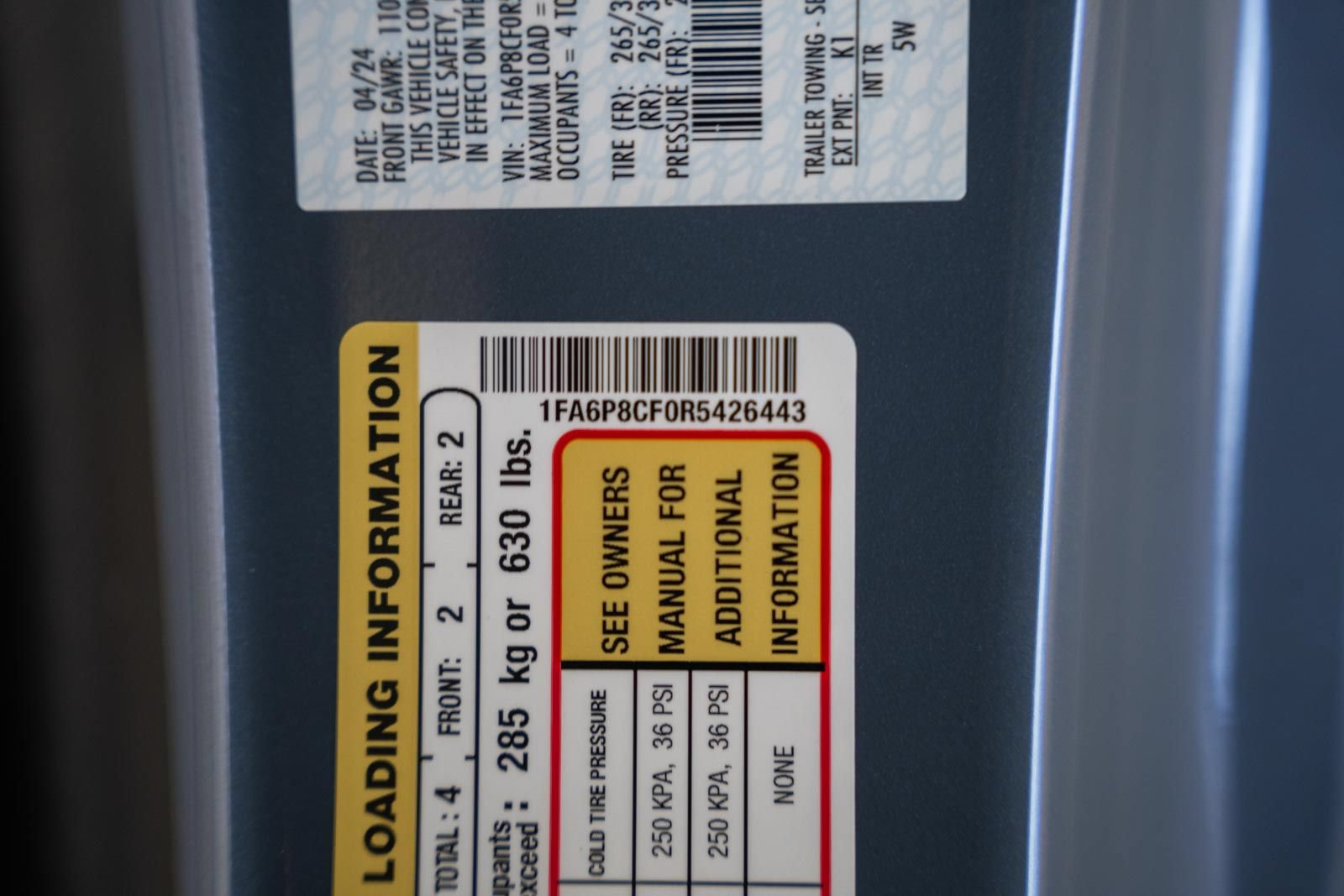 Certified 2024 Ford Mustang GT Premium RWD image 43