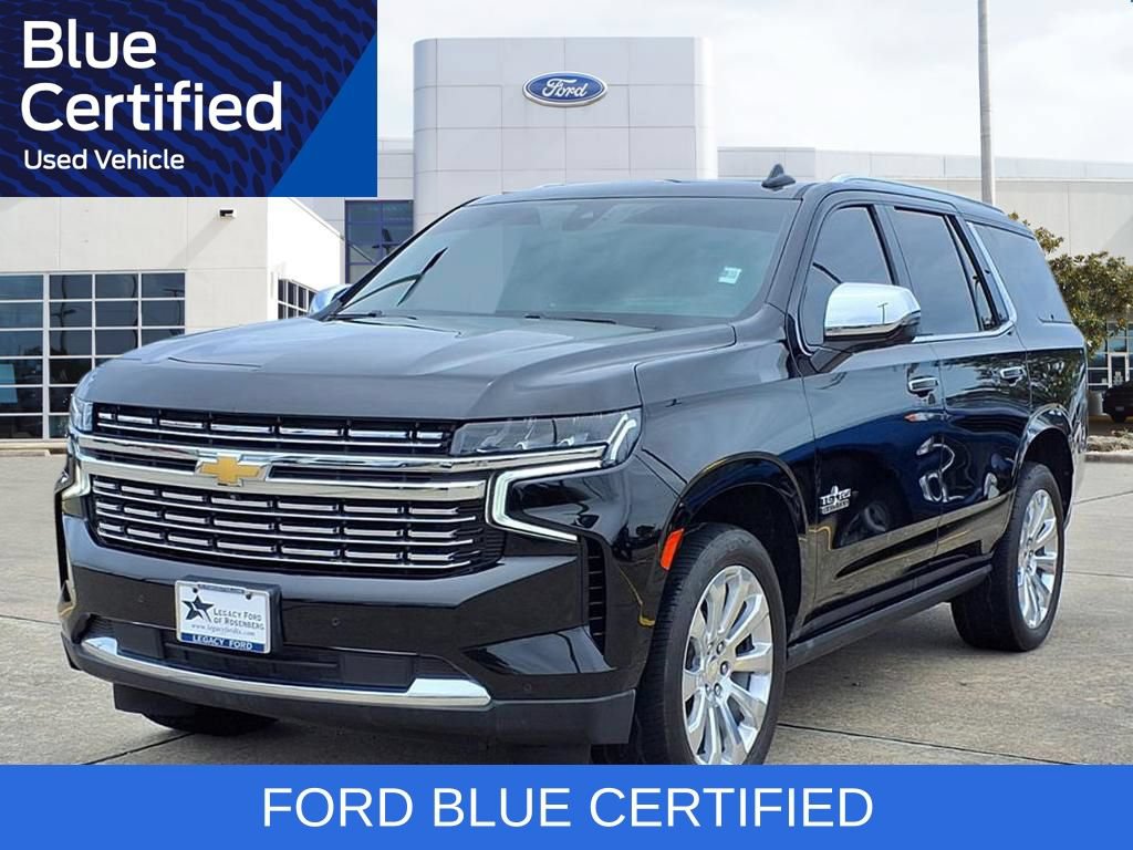 Used 2022 Chevrolet Tahoe Premier w/ Texas Edition RWD image 1