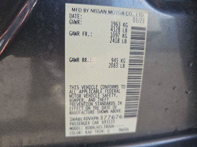 Used 2023 Nissan Altima 2.5 SV FWD image 33