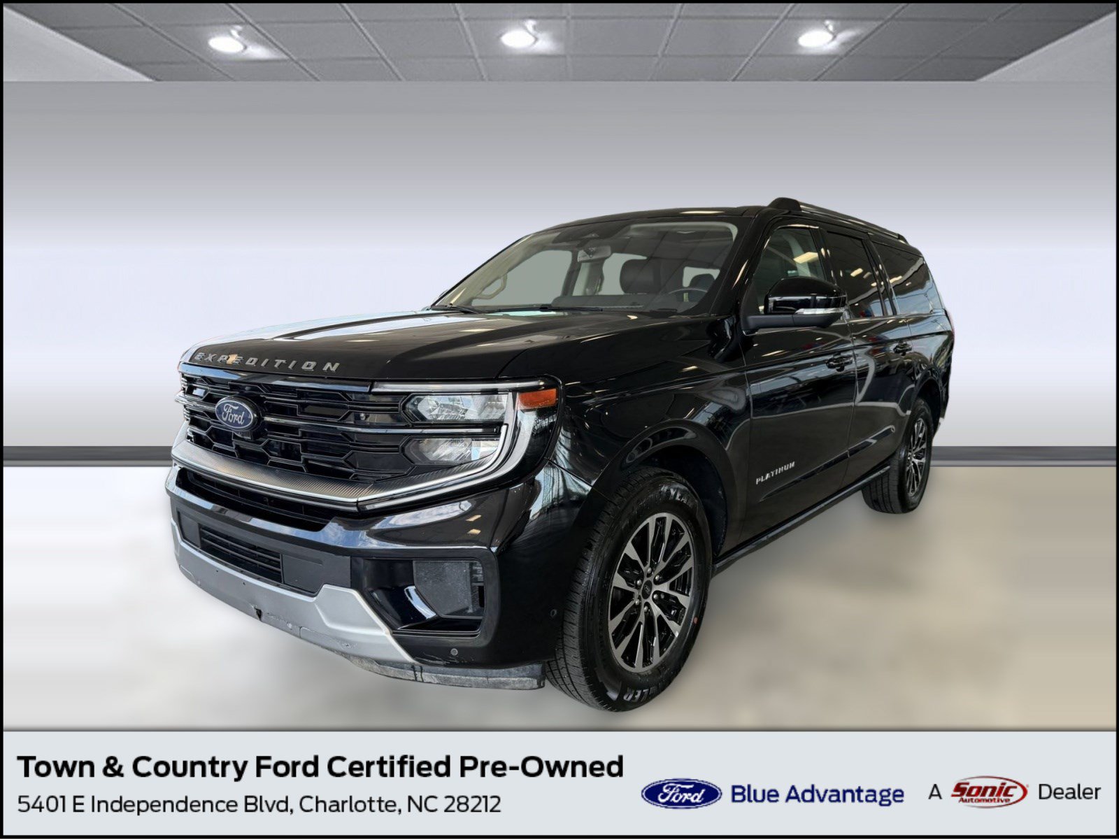Certified 2025 Ford Expedition Max Platinum AWD/4WD image 1