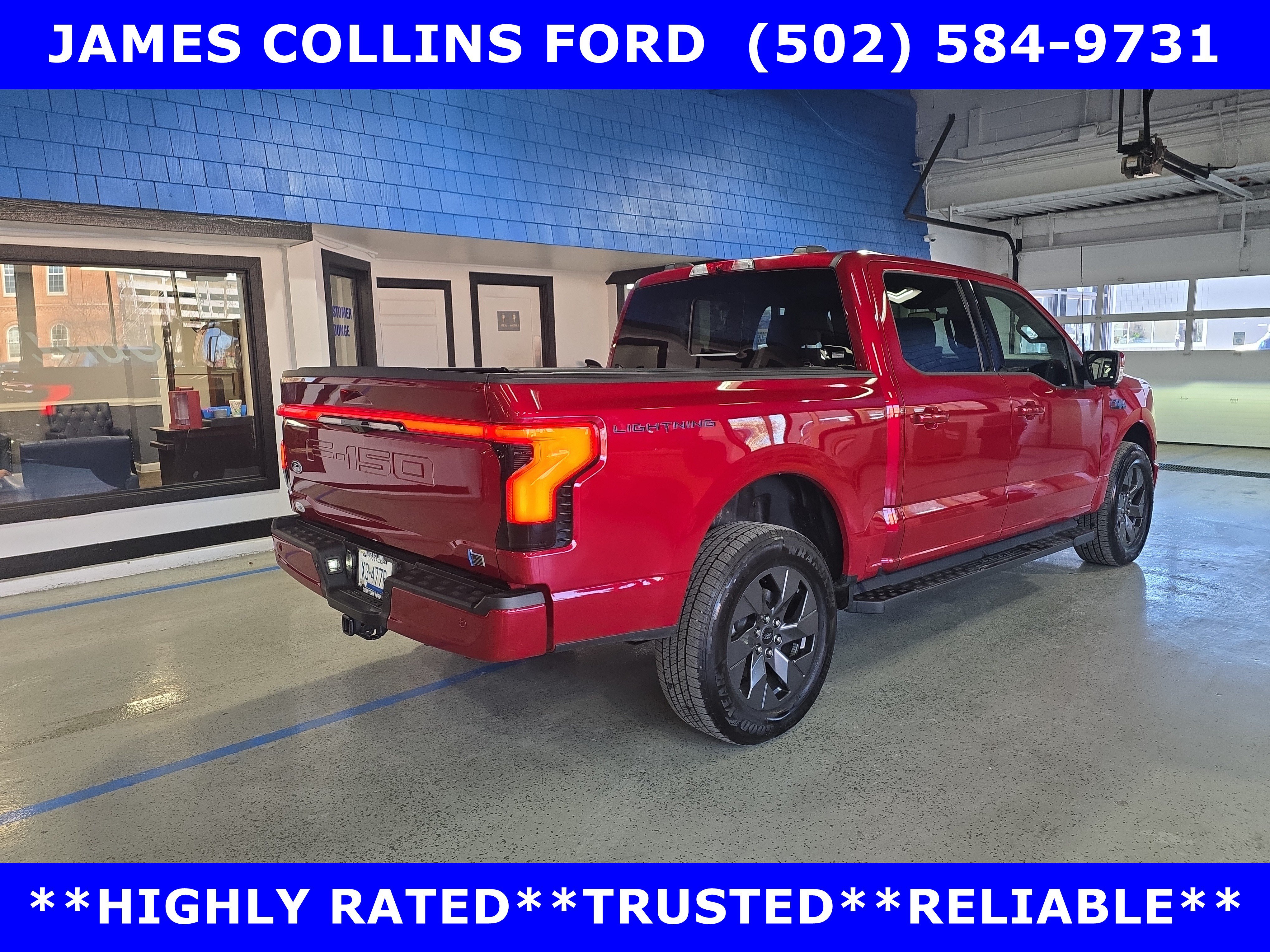 Certified 2025 Ford F150 Lightning Lariat AWD/4WD image 3