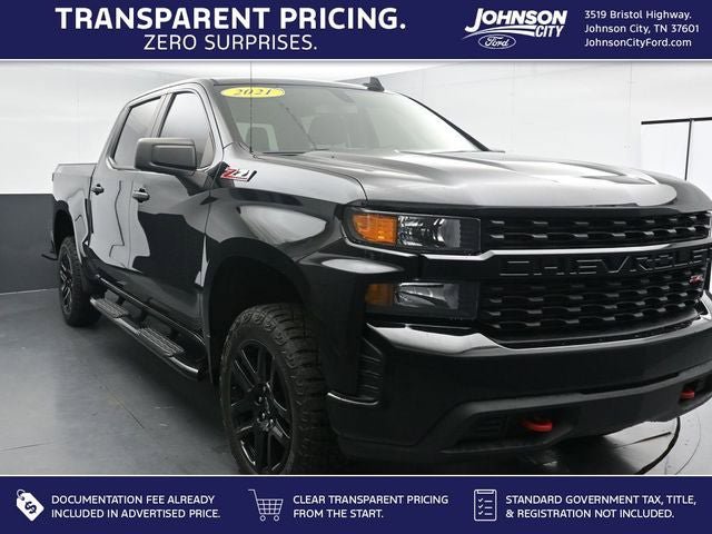 Used 2021 Chevrolet Silverado 1500 Custom Trail Boss w/ Midnight Edition