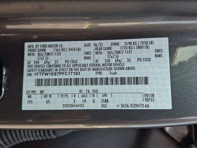 Certified 2023 Ford F150 XLT w/ Equipment Group 301A Mid AWD/4WD image 27
