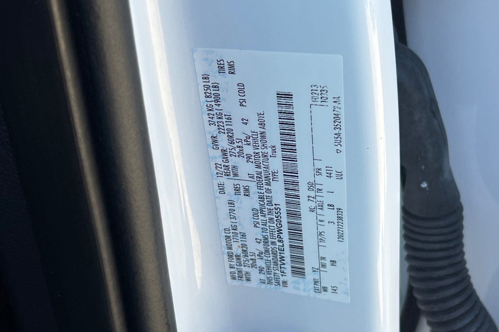 Certified 2023 Ford F150 Lightning Lariat image 29