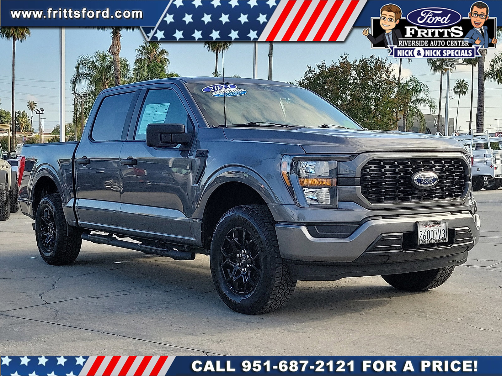 Certified 2023 Ford F150 XL w/ STX Appearance Package RWD image 3