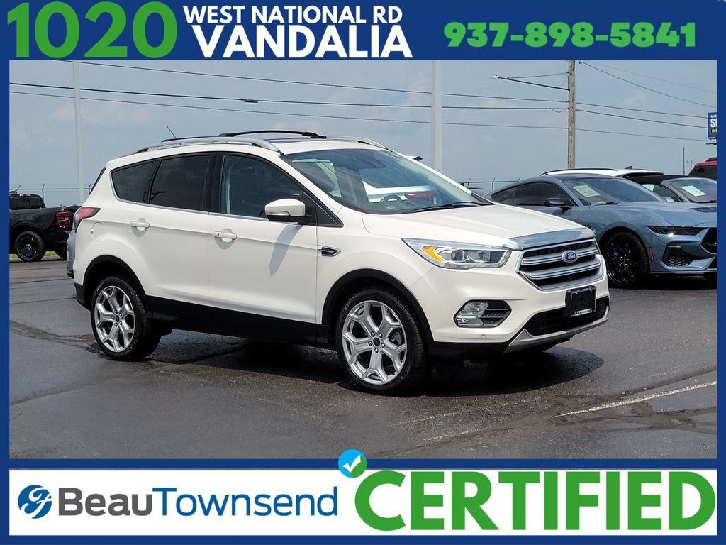 Certified 2017 Ford Escape Titanium w/ Equipment Group 301A AWD/4WD image 1
