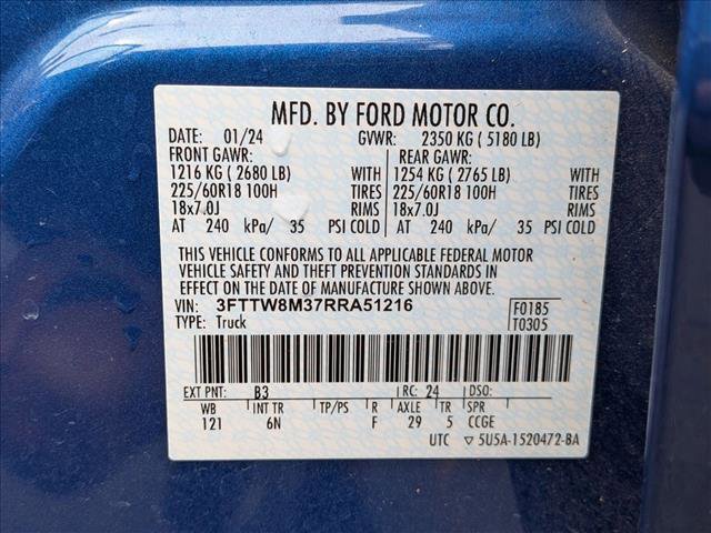 Certified 2024 Ford Maverick Lariat FWD image 23