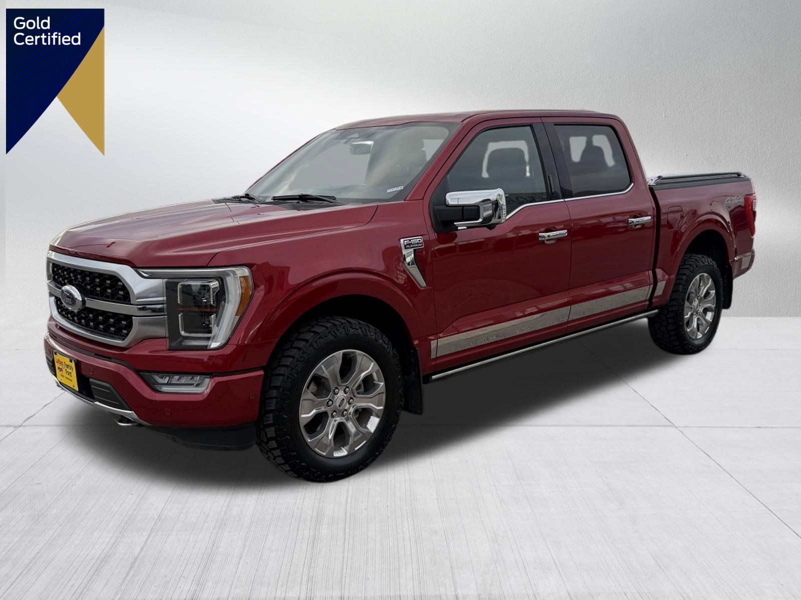 Certified 2021 Ford F150 Platinum w/ Equipment Group 701A High AWD/4WD image 1