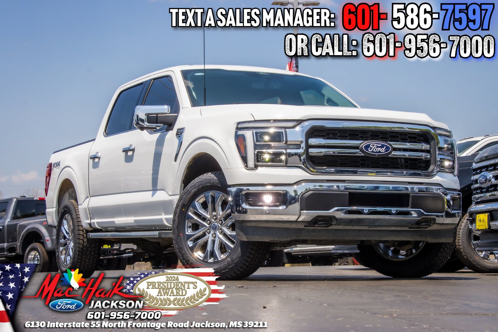 Certified 2025 Ford F150 Lariat w/ Equipment Group 501A Mid AWD/4WD image 3