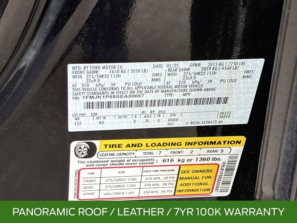 Certified 2025 Ford Expedition Max King Ranch image 27