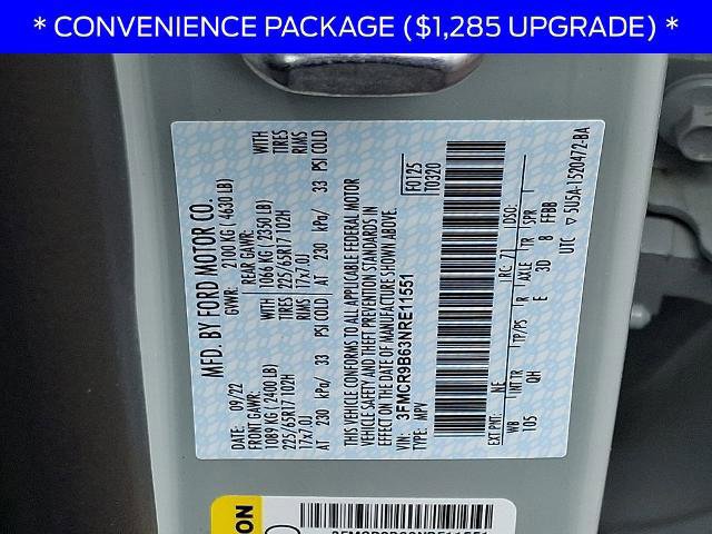 Certified 2022 Ford Bronco Sport Big Bend w/ Convenience Package AWD/4WD image 28