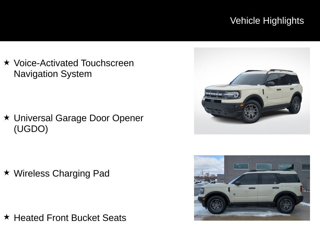 Certified 2024 Ford Bronco Sport Big Bend w/ Convenience Package image 21