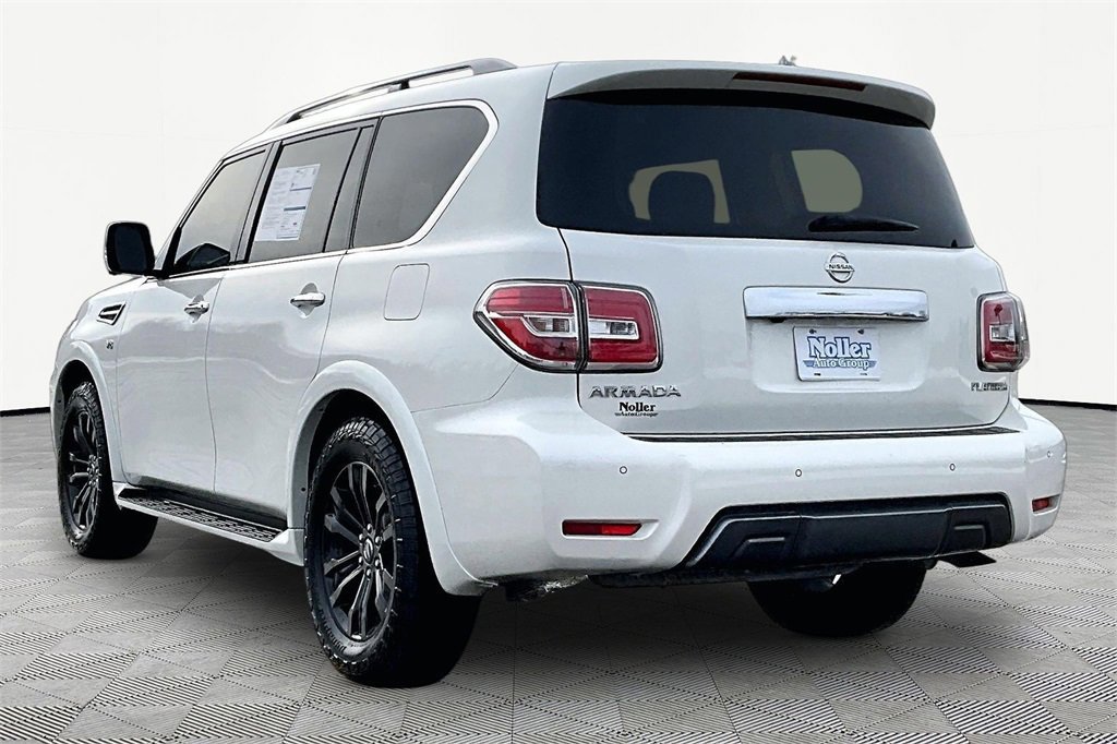 Used 2019 Nissan Armada Platinum w/ Captain's Chairs Package image 2