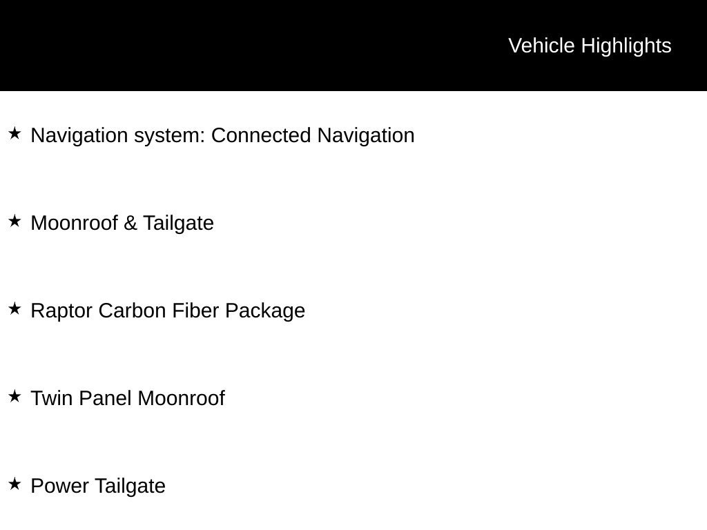 Certified 2023 Ford F150 Raptor w/ Raptor Carbon Fiber Package AWD/4WD image 5