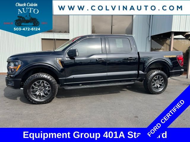 Certified 2025 Ford F150 Tremor w/ Bed Utility Package