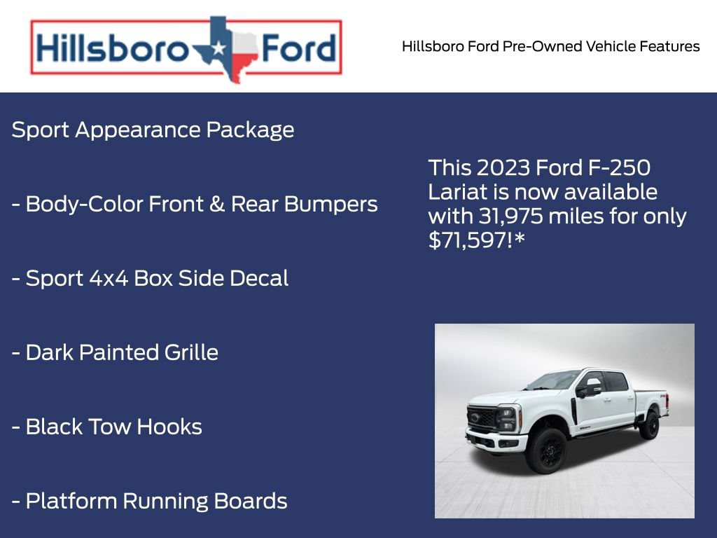 Certified 2023 Ford F250 Lariat w/ Lariat Ultimate Package AWD/4WD image 3