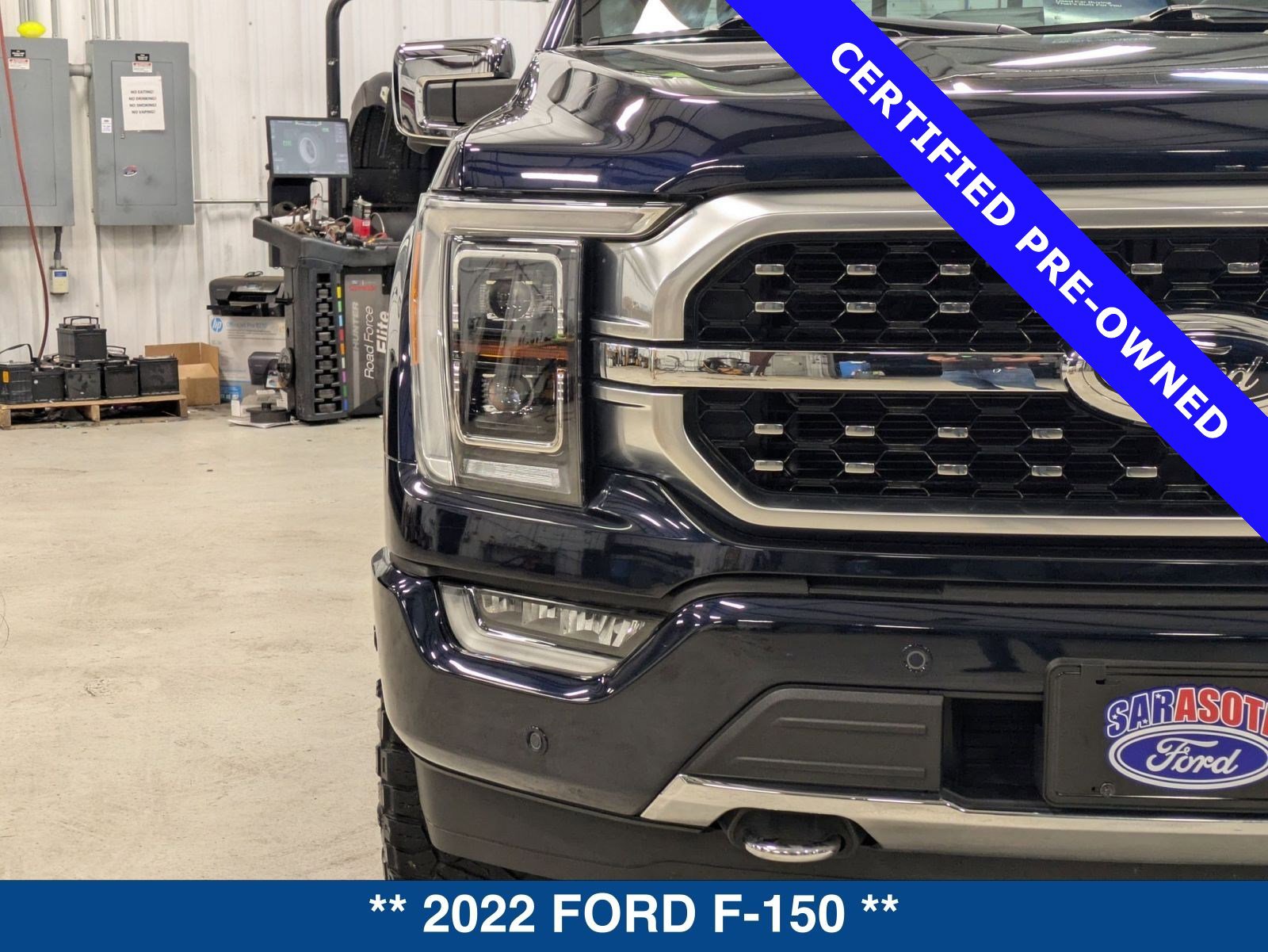 Certified 2022 Ford F150 Platinum w/ Equipment Group 701A High image 9