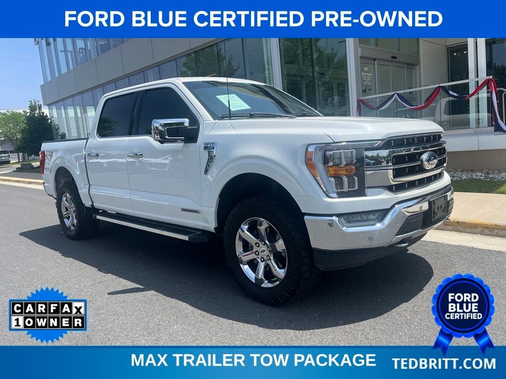 Certified 2023 Ford F150 Lariat w/ Max Trailer Tow Package AWD/4WD image 1
