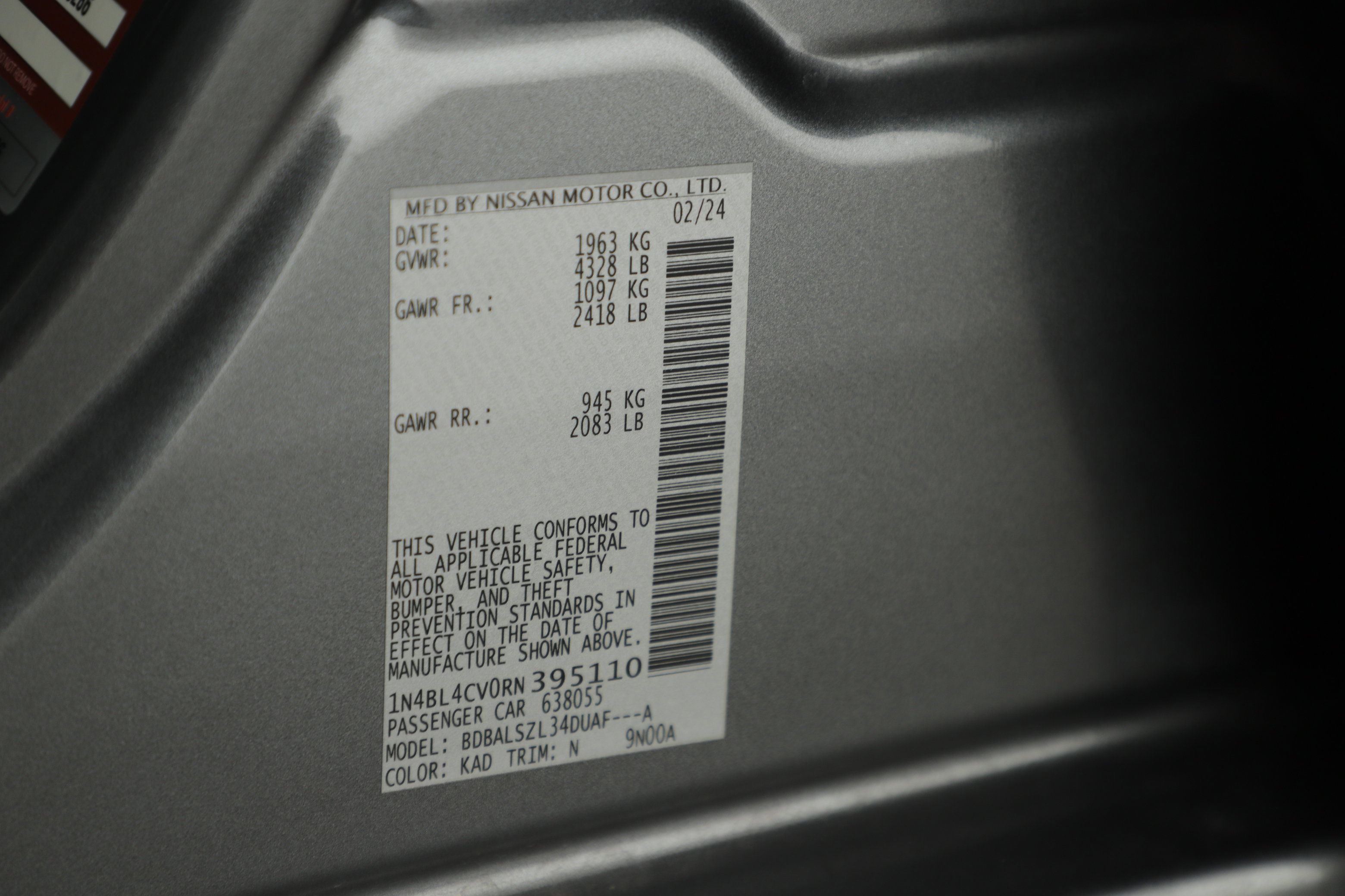 Used 2024 Nissan Altima 2.5 SR w/ SR Premium Package image 22