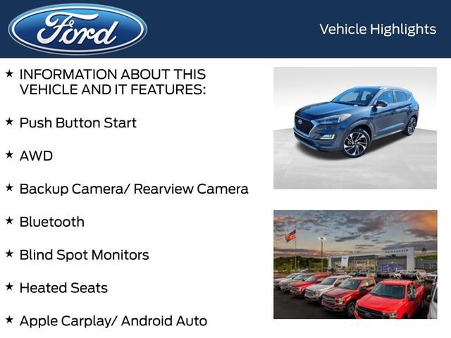 Used 2019 Hyundai Tucson Sport w/ Cargo Package image 11