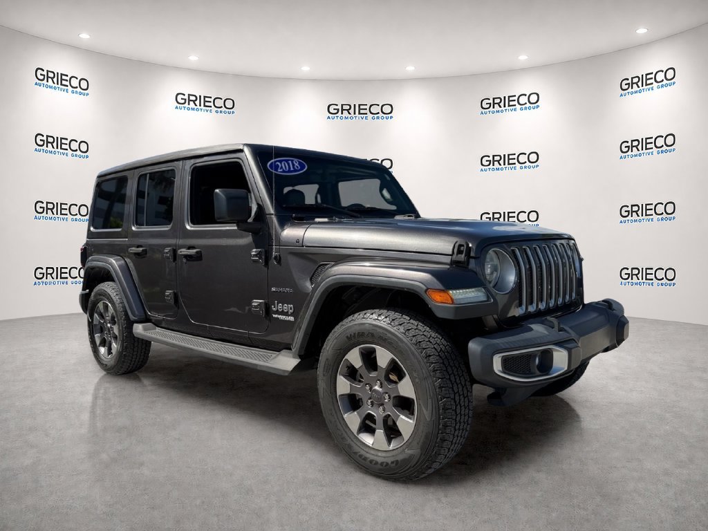 Used 2018 Jeep Wrangler Unlimited Sahara AWD/4WD image 1