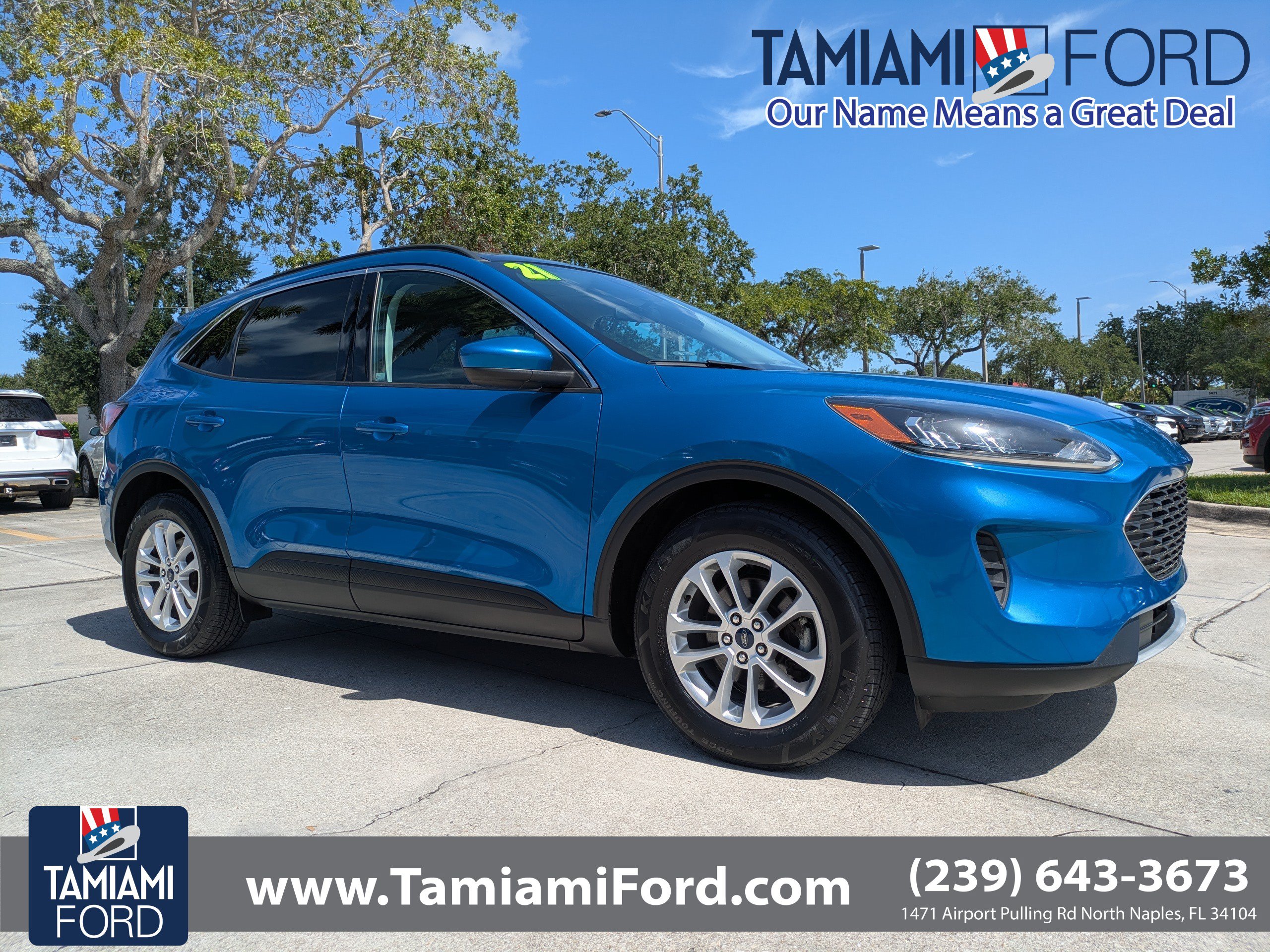 Certified 2021 Ford Escape SE