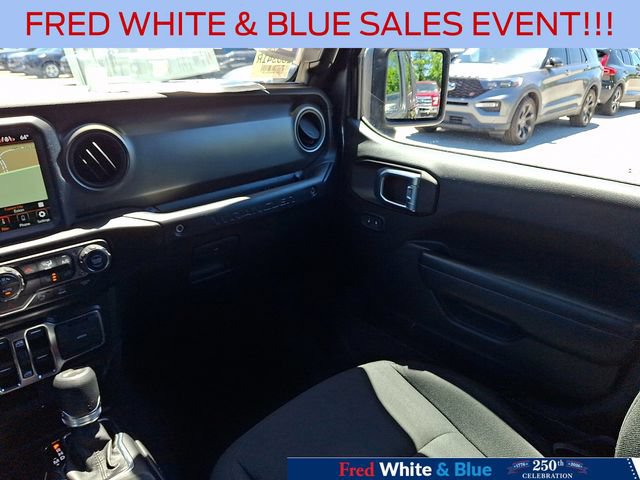 Used 2021 Jeep Wrangler Unlimited Sport w/ Sun And Sound Package AWD/4WD image 16