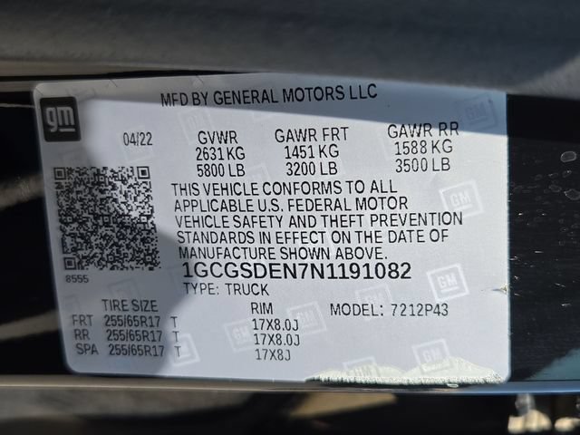 Used 2022 Chevrolet Colorado Z71 RWD image 34