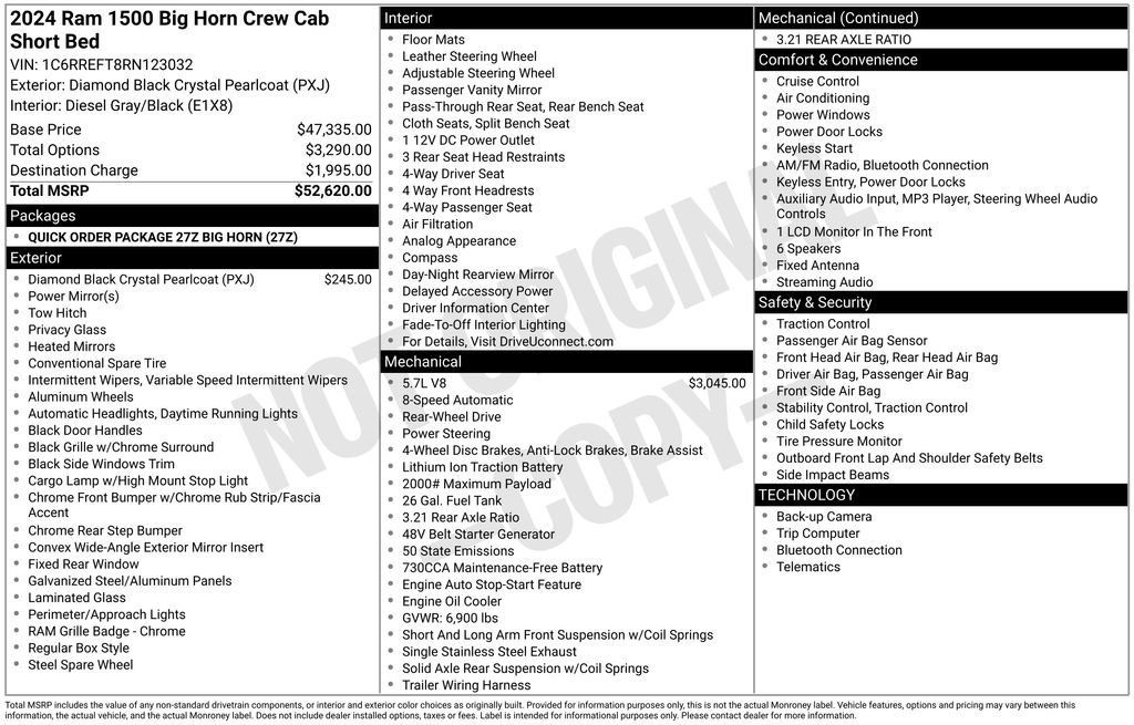 Used 2024 RAM 1500 Big Horn image 23