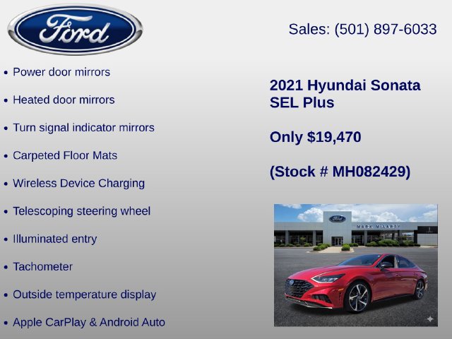 Used 2021 Hyundai Sonata SEL Plus w/ Cargo Package FWD image 36