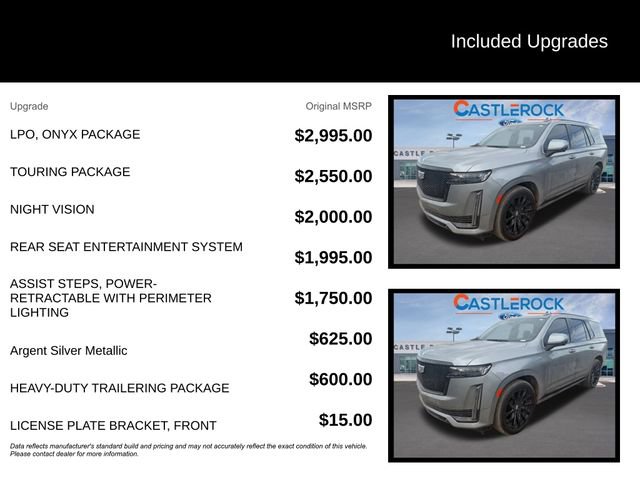 Used 2024 Cadillac Escalade Sport w/ LPO, ONYX Package image 5