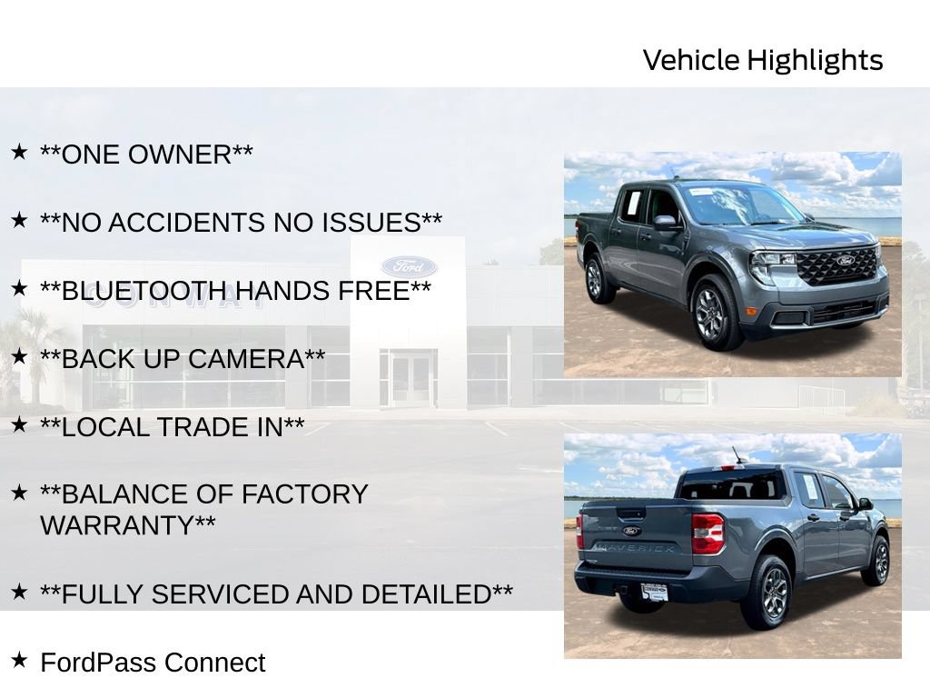 Certified 2025 Ford Maverick XLT w/ Equipment Group 302A AWD/4WD image 6