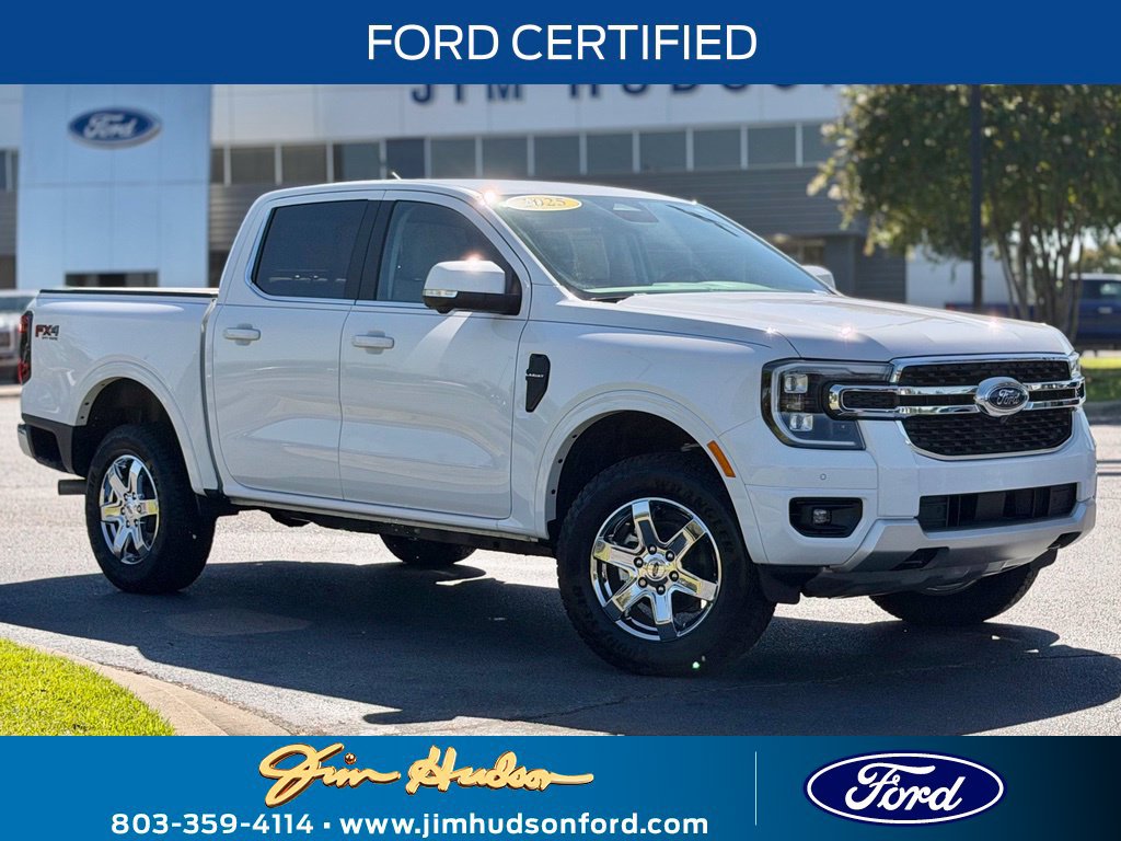 Certified 2025 Ford Ranger Lariat w/ FX4 Off-Road Package