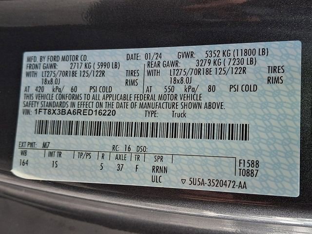 Certified 2024 Ford F350 XL w/ STX Appearance Package image 26