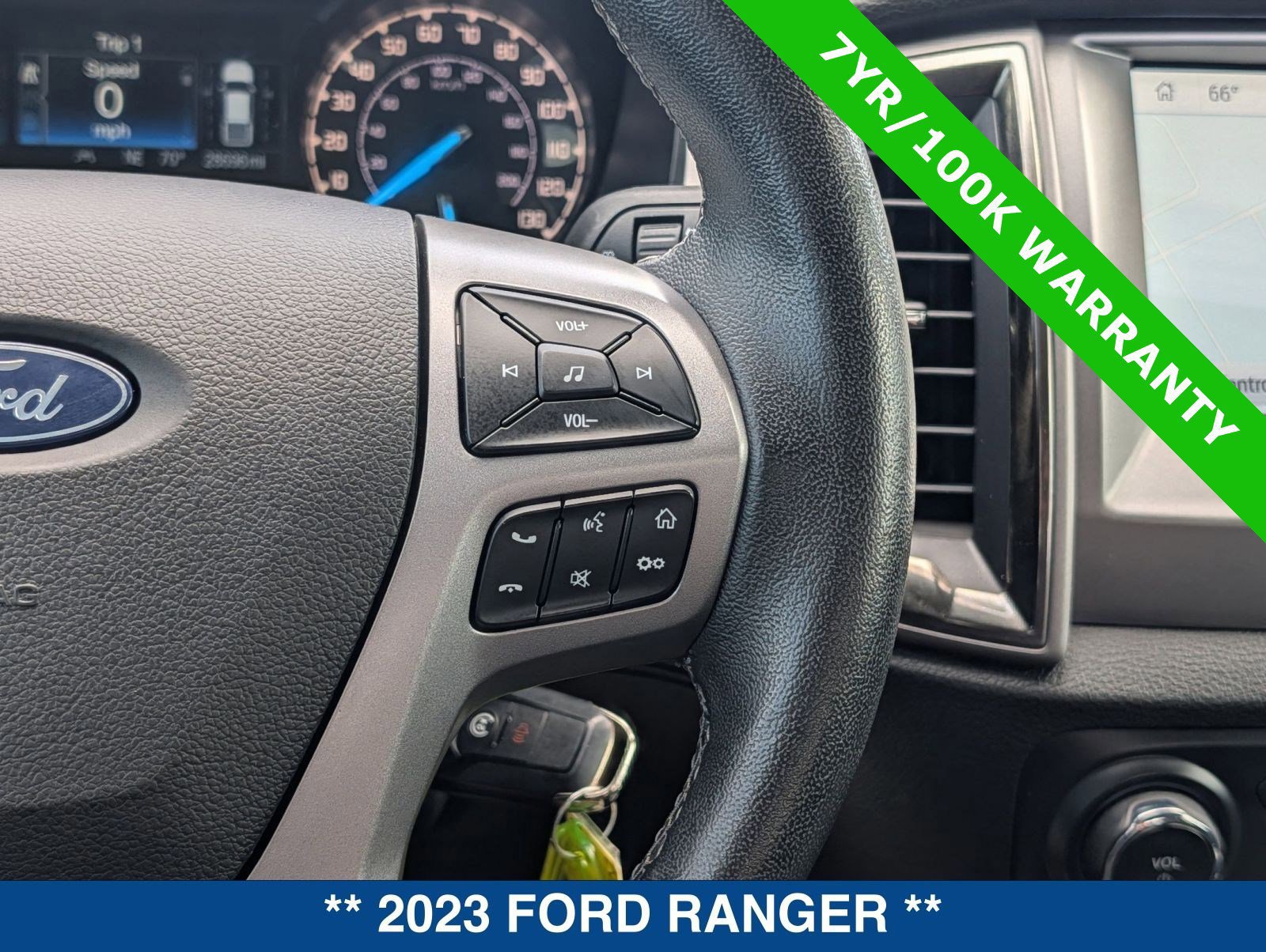 Certified 2023 Ford Ranger XLT w/ Equipment Group 302A High image 24