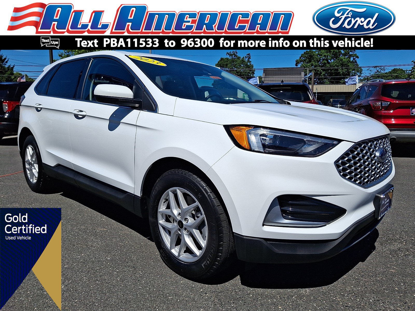 Certified 2023 Ford Edge SEL